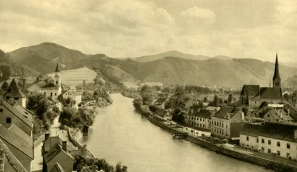 Leoben, Styrie, Autriche, vers 1935