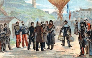 Léon Gambetta, homme politique français sur le point de s