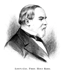 Lieutenant Colonel Frederick Holt Robe, 1886