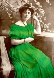 Lilian Braithwaite 1873-1948, actrice anglaise, 1907