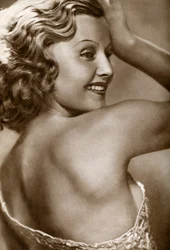 Lilian Harvey, actrice anglaise, 1933