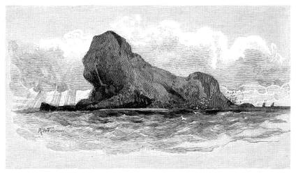 Île du Lion, Australie, 1886