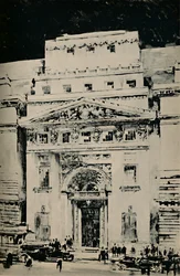 Nouveau bâtiment de Lloyds : Entrée dans Leadenhall Street, 1928