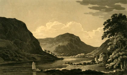 Loch-Lucbnaig, extrémité est, 1802