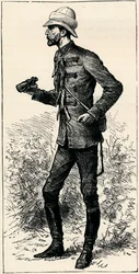 Lord Chelmsford, soldat britannique, 1896