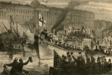Procession nautique du Lord Maire, 1897