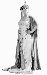 Louise Edvina 1880-1940, soprano canadienne, vers 1911