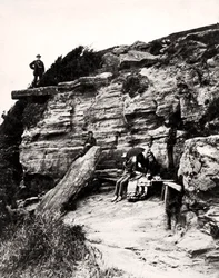 Siège des amoureux, Fairlight, Hastings, Sussex