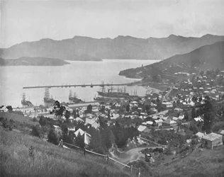 Lyttelton, XIXe siècle