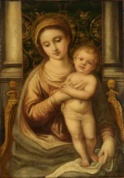 Madone et enfant, 19ème siècle