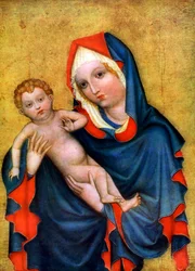 Madone de Zlata Koruna, vers 1410, 1955