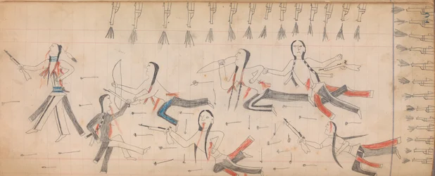 Maffet Ledger : Dessin, vers 1874-1881