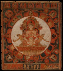 Mandala de Chandra, Dieu de la Lune