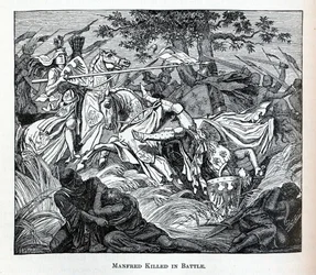 Manfred tué au combat, 1882