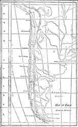 Carte du Chili