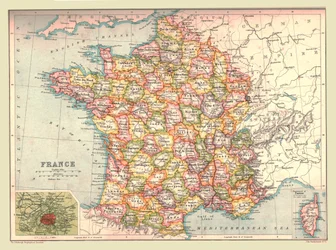 Carte de France, 1902