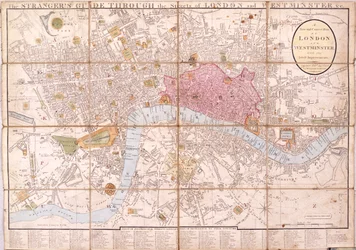 Carte de Londres, 1823