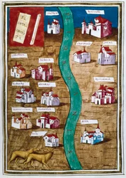 Carte de Palestine (miniature)