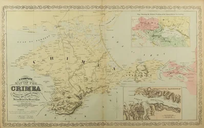 Carte de la Crimée