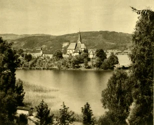 Maria Wörth, Wörthersee, Autriche, vers 1935