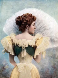 Maria de las Mercedes, princesse des Asturies, fin 19ème-début 20ème siècle