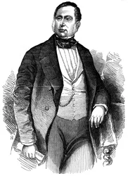 Mariano Arista, général et politicien mexicain, 1853
