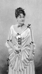 Marie Grisier Montbazon, mezzo-soprano et actrice française, 1877