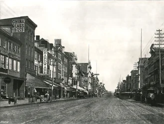 Market Street, Philadelphie, USA, 1895