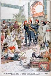 Mariage du fils du bey de Tunis, 1903
