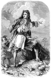 Maréchal Boufflers 1644-1711, soldat français, 19ème siècle