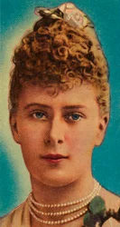 Mary de Teck avant son mariage avec le duc d