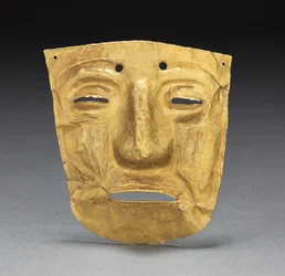 Ornement de masque, vers 700-1550