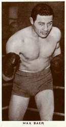 Max Baer, boxeur américain, 1938
