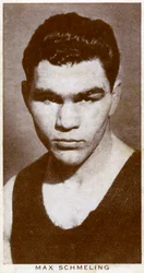 Max Schmeling, boxeur allemand, 1938