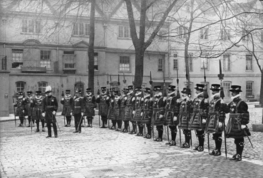 Défilé du 1er mai à la tour de Londres, 20ème siècle