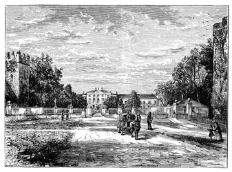 Collège de Maynooth, comté de Kildare, Irlande, 1900