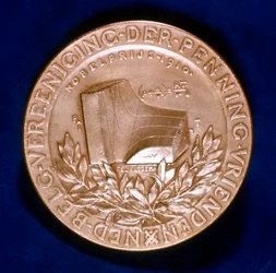 Médaille commémorative du physicien néerlandais Johannes Diderik van der Waals