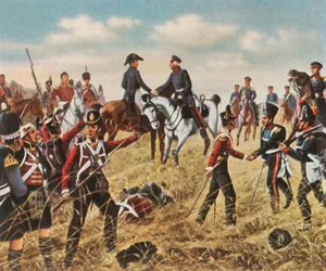 Rencontre de Wellington et Blücher à Waterloo, 18 juin 1815, 1936