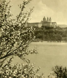 Abbaye de Melk, Basse-Autriche, vers 1935