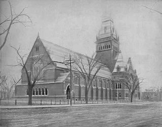 Memorial Hall, Cambridge, Mass., vers 1897