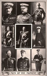 Hommes du moment, début du 20ème siècle