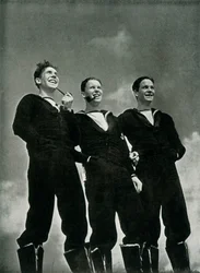 Hommes de la Royal Navy, vers 1943