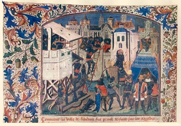 Méthodes de guerre pendant la guerre de Cent Ans