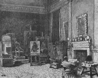Studio de Millais, 1890