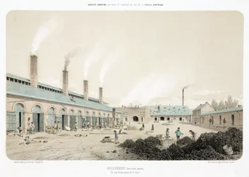 Mines, minerais métalliques, fonderie de zinc, Moresnet neutre
