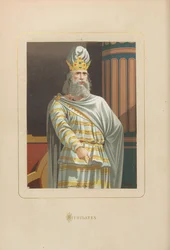Mithridate. De: Hombres y mujeres celebres de todos los tiempos par Juan Landa, 1875-1877