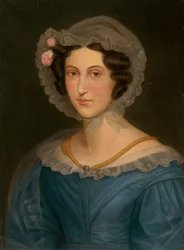 Jeune dame de Levoča en coiffe
