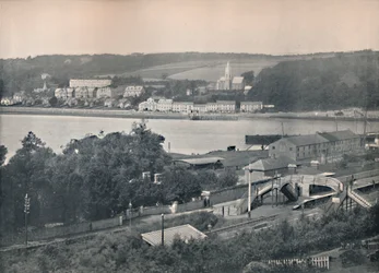 Monkstown - Depuis la station Monkstown Pier, 1895