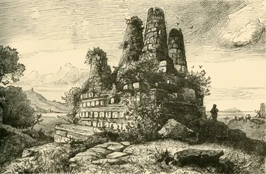 Monument des Horath et Curiath, 1890