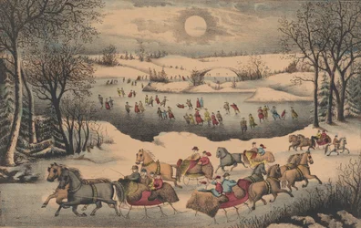 Clair de lune à Central Park, vers 1871-75